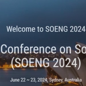 10th International Conference on Software Engineering (SOENG 2024)