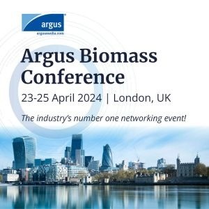 Argus Biomass Conference, 23-25 April 2024, QEII Centre, London, UK