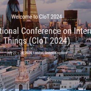 6th International Conference on Internet of Things (CIoT 2024)