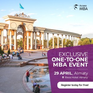 Exclusive Access MBA One-to-One event in Almaty on 29 April