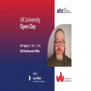 University of Bedfordshire Open Day | AHZ Kathmandu Office!