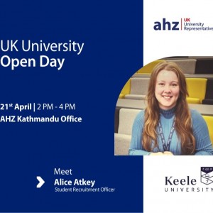 Keele University Open Day| AHZ Kathmandu Office