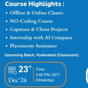 Data Analyst Offline Course in Hyderabad
