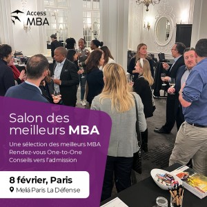 Salon des meilleurs MBA à Paris le 8 février