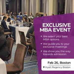 Access MBA In-Person Event on February 26th in Boston