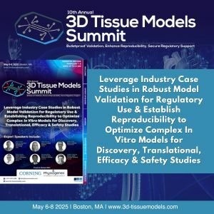 10th 3D Tissue Models Summit 2025