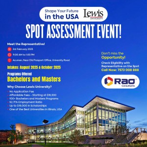 Lewis University Spot Assessment - Rao Consultants