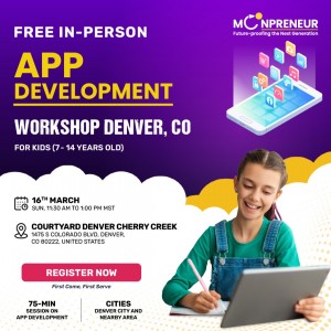 Free App Development Workshop in Denver, CO by Moonpreneur