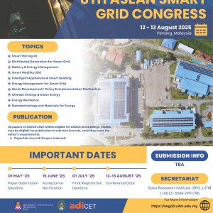 8th ASEAN Smart Grid Congress (ASGC8)