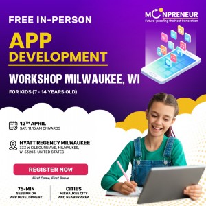 Free App Development Workshop in Milwaukee, WI by Moonpreneur