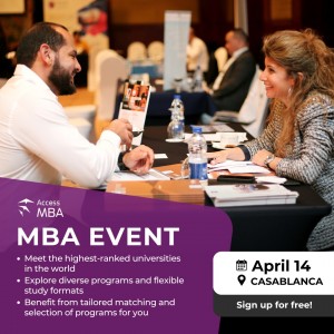 Join us for an Exclusive One-to-One MBA Event in Casablanca in April!