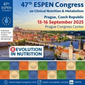 47th ESPEN Congress | 13-16 September 2025 | Prague, Czech Republic