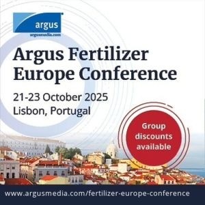 Argus Fertilizer Europe Conference | 21-23 October 2025 | Lisbon, Portugal at Epic Sana Lisboa Hotel