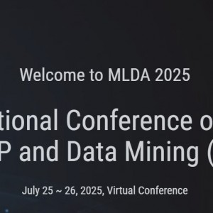 4th International Conference on Machine Learning, NLP and Data Mining (MLDA 2025)