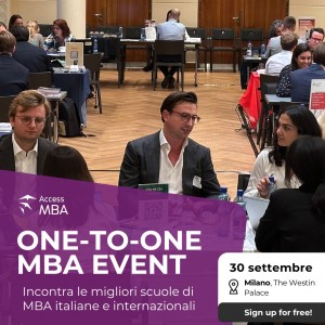 Access MBA Milano – Scopri il tuo futuro MBA il 30 settembre 2025 (Evento gratuito!)