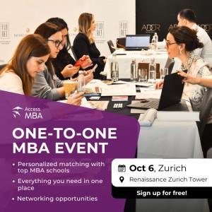 Access MBA event in Zurich