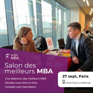 Salon des meilleurs MBA à Paris