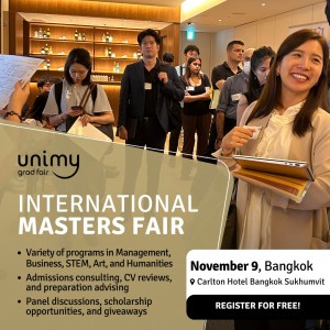 UNIMY GRAD FAIR BANGKOK ON 9 NOVEMBER