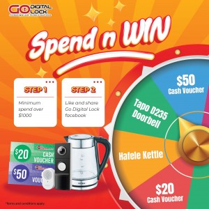 Spend & Win Spinwheel Promo 2025 