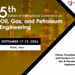 5th Edition of International Conference on Oil, Gas and Petroleum Engineering
