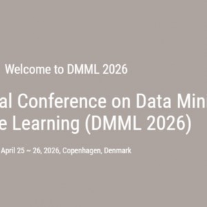 7th International Conference on Data Mining & Machine Learning (DMML 2026)