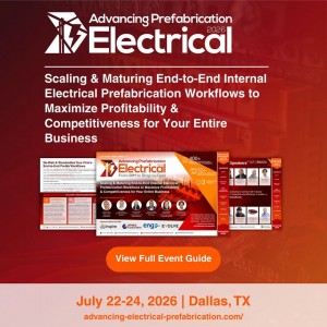 Advancing Electrical Prefabrication 2026
