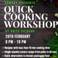 Online quick cooking workshop by Anita Katdare