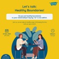 Let’s talk: Healthy Boundaries!