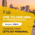Access MBA In-Person Event in Boston