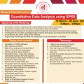 Weekend Online Workshop on  Quantitative Data Analysis using SPSS  31 March – 02 April, 2023 | 6:00pm – 9:00pm