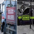 Anti-tool theft demo day at Grant and Stone Builders Merchants in Hemel Hempstead