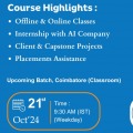 Data Scientist Offline Course in Coimbatore