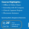 Data Scientist Offline Training in Bangalore