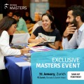 Explore Your Ideal Master's Degree with Access Masters in Zurich on 31 January!
