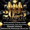 Where can I find live New Year’s Eve 2025 shows in Mississauga?