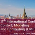 11th International Conference on Control, Modeling and Computing (CMC 2025)