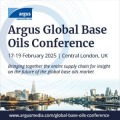 Argus Global Base Oils Conference | 17-19 February 2025 | Central London, UK.