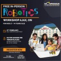 In-person Free Robotics Workshop in Ajax, ON by Moonpreneur