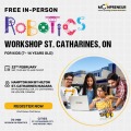 In-person Free Robotics Workshop in St.Catharines, ON by Moonpreneur