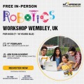 In-person Free Robotics Workshop in Wembley, UK by Moonpreneur