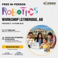 In-person Free Robotics Workshop in Lethbridge, AB by Moonpreneur