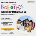 In-person Free Robotics Workshop in Manassas, VA by Moonpreneur