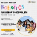  In-person Free Robotics Workshop in Woodbury, MN by Moonpreneur