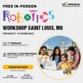 In-person Free Robotics Workshop in Saint Louis, MO by Moonpreneur