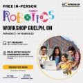 In-person Free Robotics Workshop in Guelph, ON by Moonpreneur