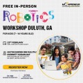  In-person Free Robotics Workshop in Duluth, GA by Moonpreneur