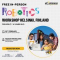 In-person Free Robotics Workshop in Helsinki, Finland by Moonpreneur
