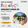  In-person Free Robotics Workshop in Flowood, MS by Moonpreneur