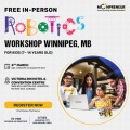 In-person Free Robotics Workshop in Winnipeg, MB by Moonpreneur
