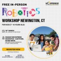 In-person Free Robotics Workshop in Newington, CT by Moonpreneur
